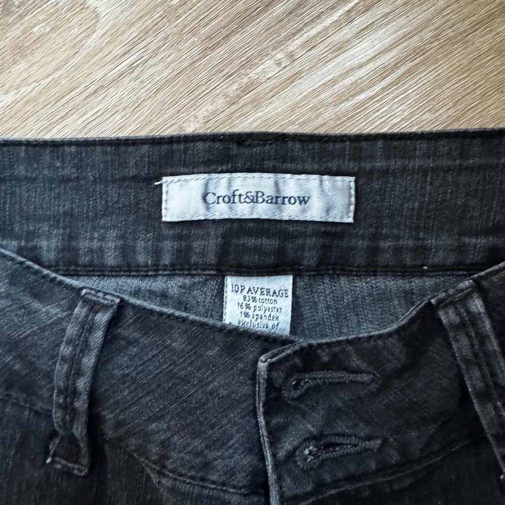Croft & Barrow Black Women's Jeans - Picture 3 of 6